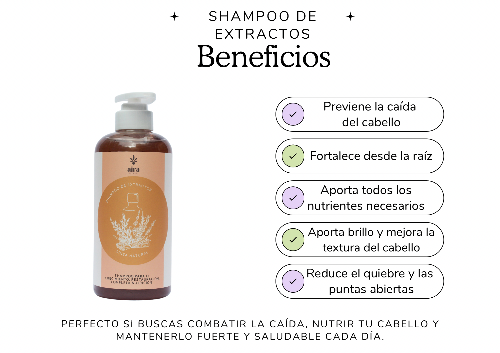 Extracts Shampoo (Anti-hair loss)