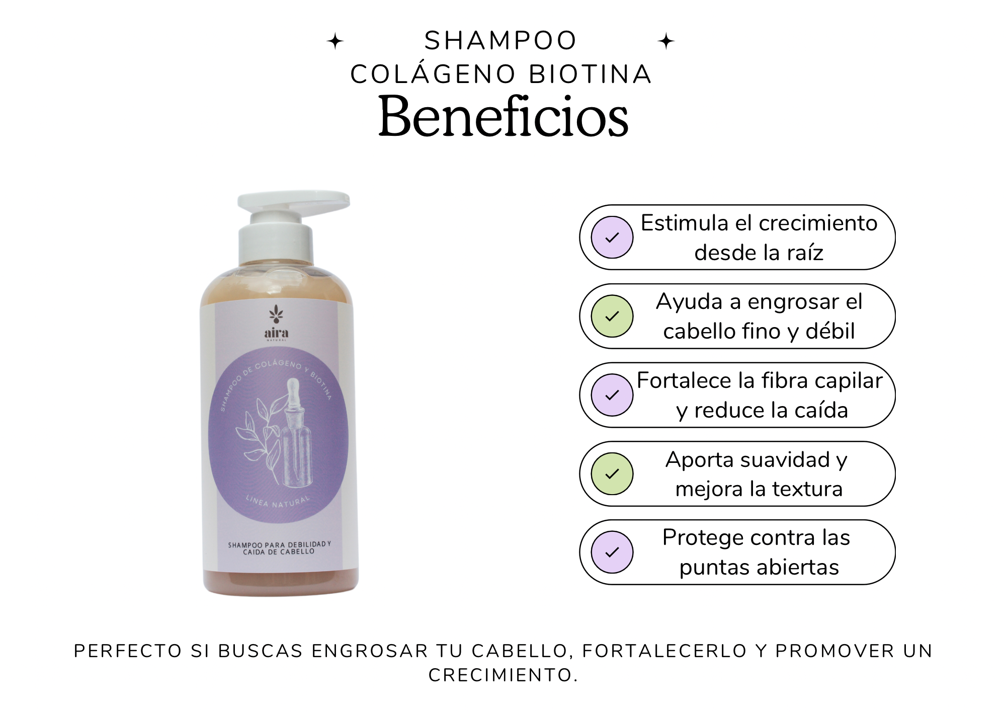 Collagen Biotin Shampoo (Growth)