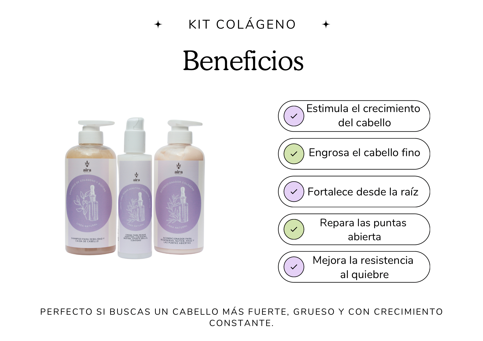 Kit colágeno biotina (Crecimiento)