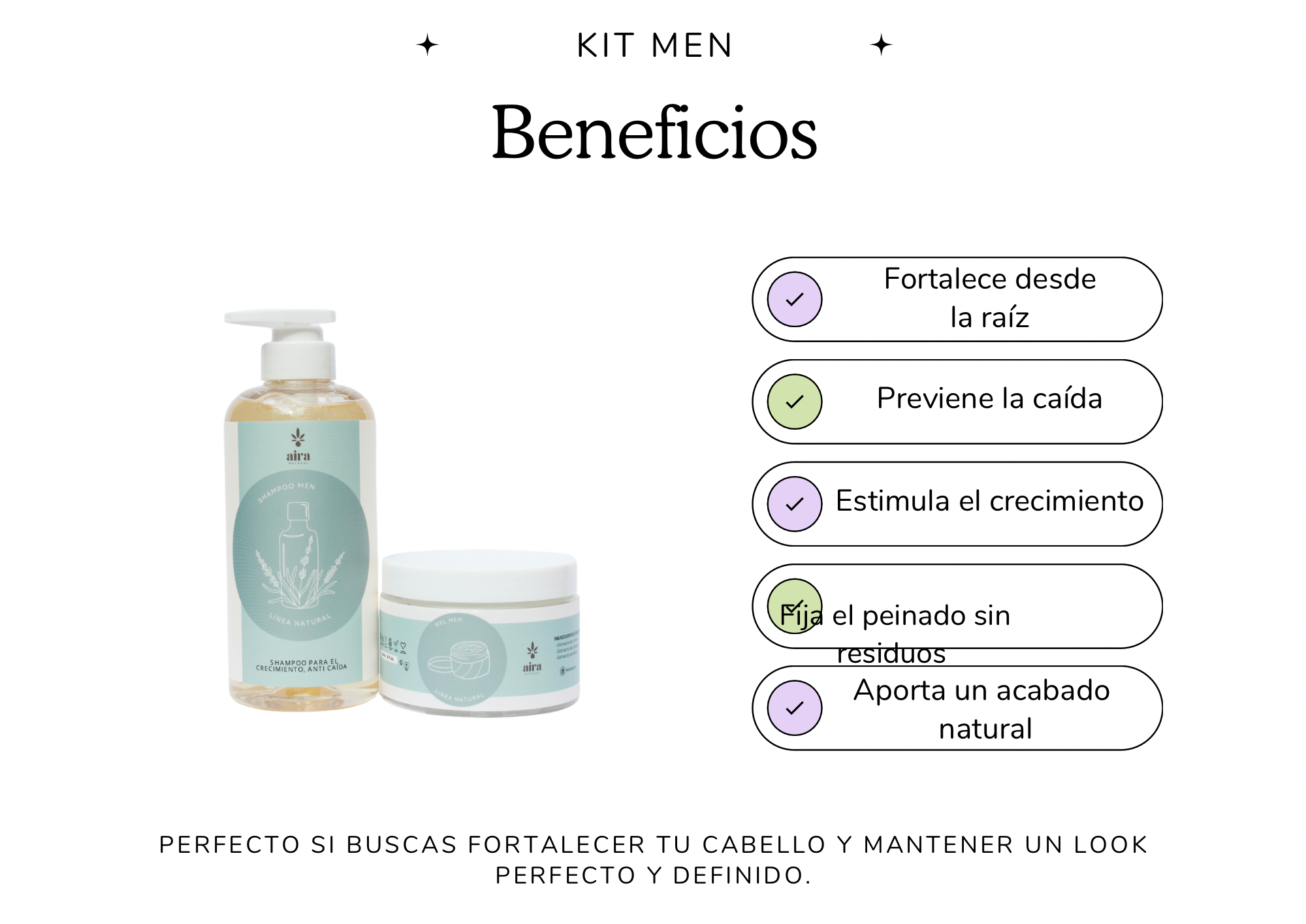 Kit Men (Anti caída)