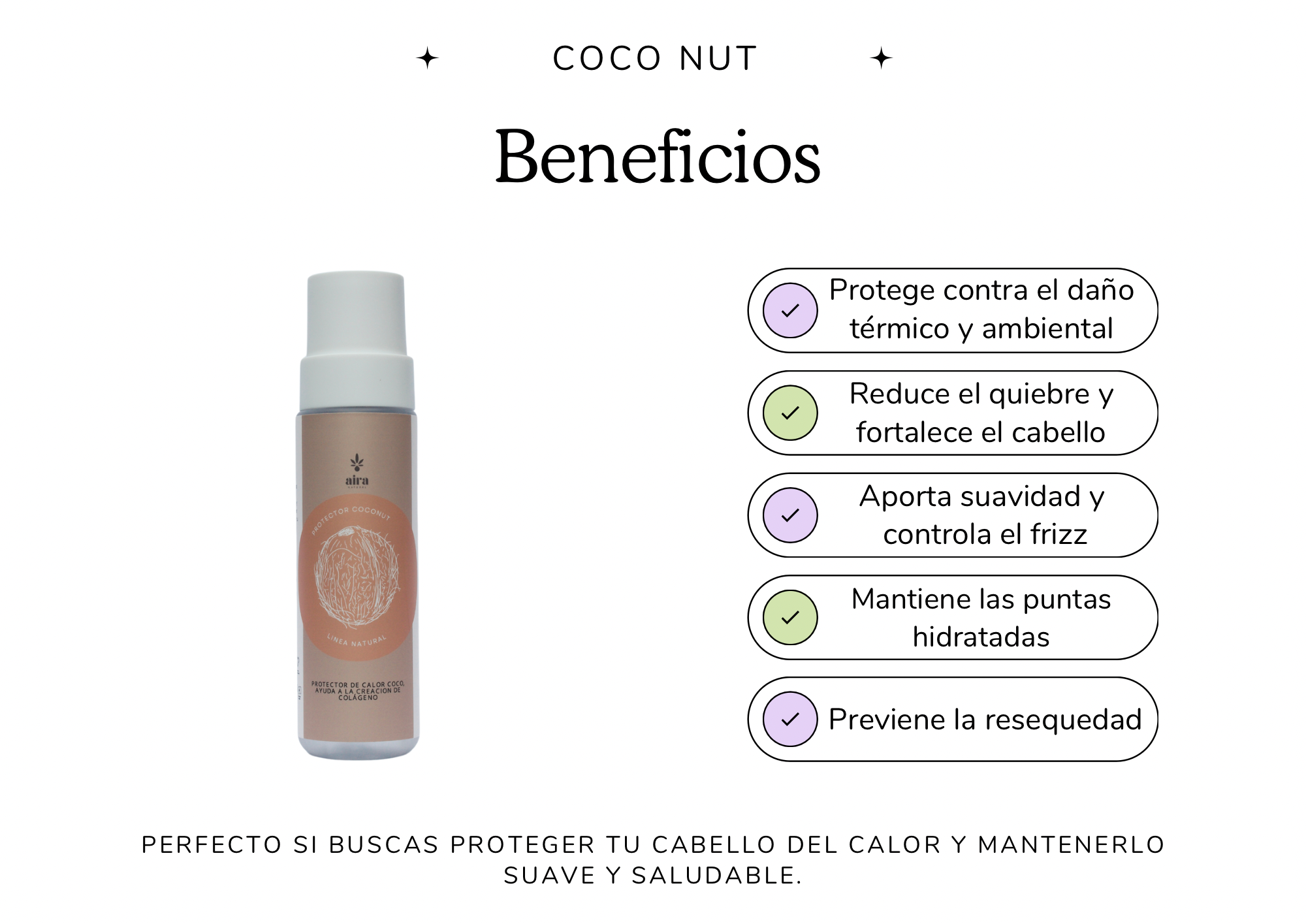 CocoNut Heat Protector