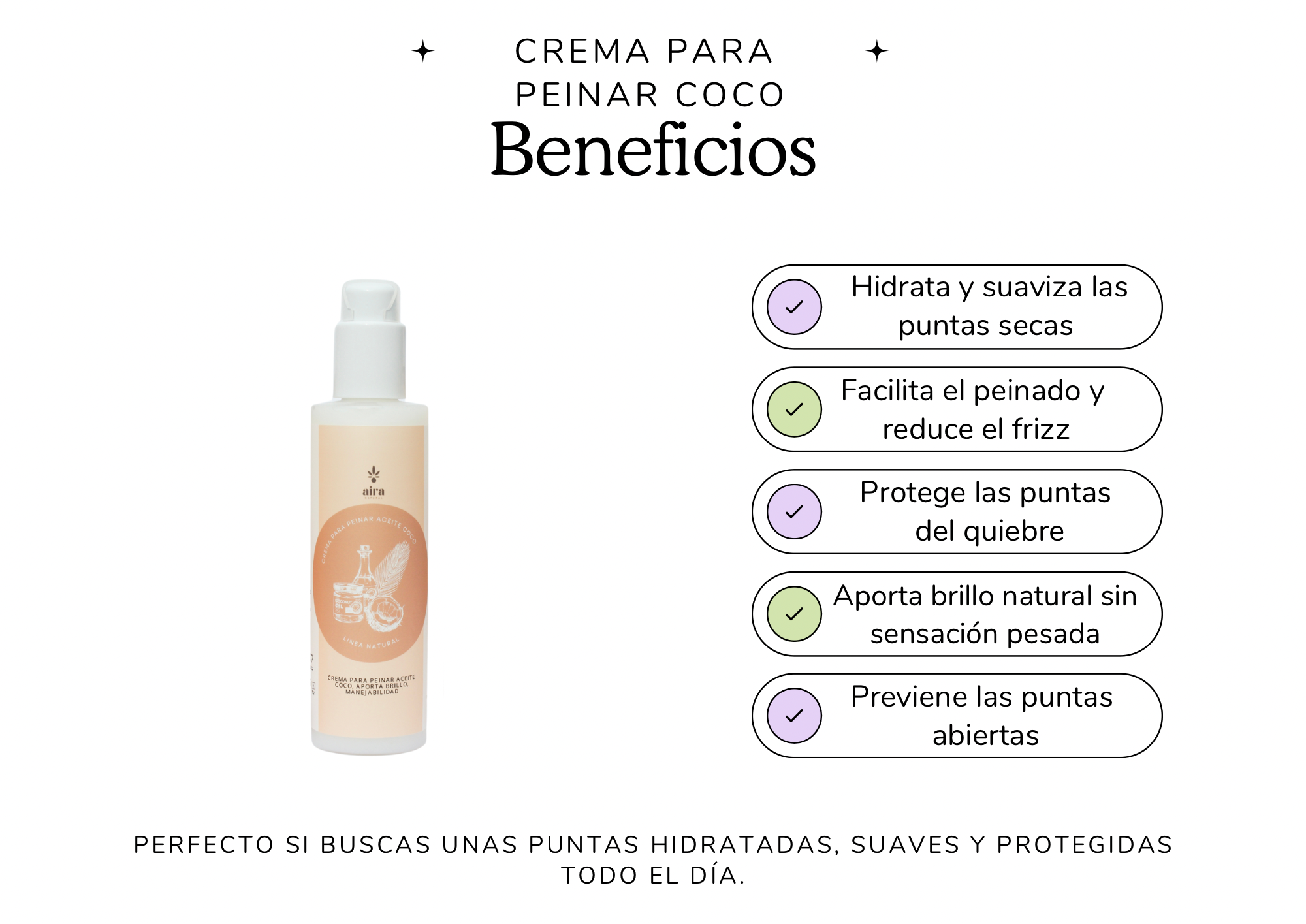 Coconut styling cream